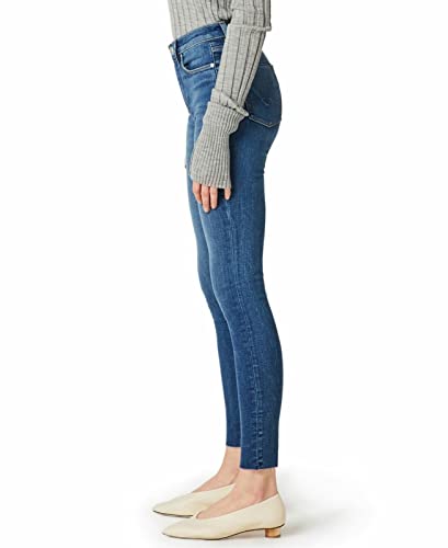 HUDSON Women's Barbara High Rise, Super Skinny, Raw Hem Ankle Jean3