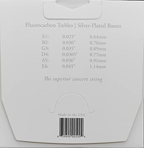 High Tension Carbon Treble Guitar Strings (3-Pack) #TOP3