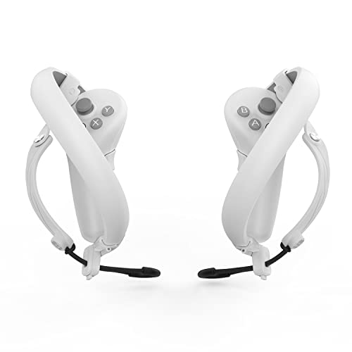 AMVR Touch Controller Griff für Pico 4/pro, Anti-Rutsch-Silikon-Handschlaufen Verstellbare Handgelenkbänder Ersatzzubehör zum Schutz des Touch-Controllers (2pcs)