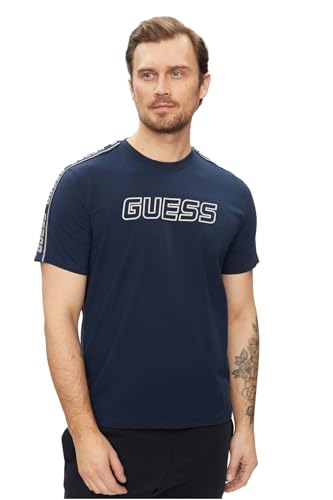T-Shirt pour Homme Guess Arlo CN anti déformation au lavage