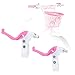 Wakauto Paire d'enfants Levier de Frein de Vélo Poignée de Frein Vélo Enfants Leviers de Frein de Vélo Pièces de Rechange de Vélo Accessoires de Vélo (Rose)