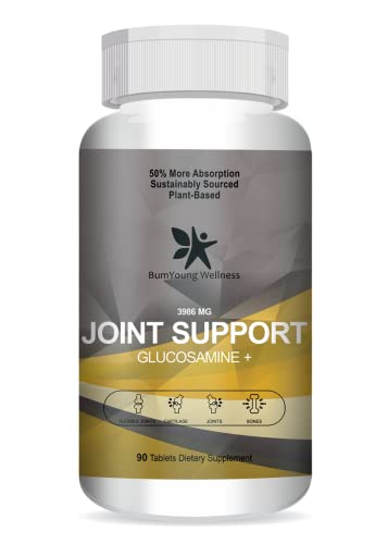 BumYoung Wellness Joint Support With Glucosamine 1800mg & Chondroitin Sulphate 650mg Helps Immunity | Antioxidant | Skin 90 Tablets BumYoung Wellness Joint Support With Glucosamine 1800mg & Chondroitin Sulphate 650mg Helps Immunity | Antioxidant | Skin 90 Tablets