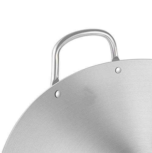 Wok multipropósito de acero inoxidable 38 cm miniatura 7