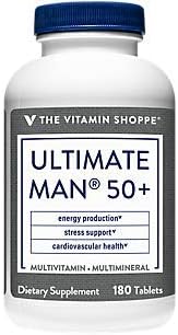 The Vitamin Shoppe Ultimate Man 50+ Multivitamin (180 Tablets)