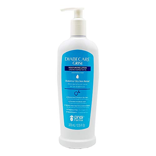 Grisi Diabecare Body Lotion. Hypoallergenic Skin Moisturizer and Protectant. Immediate Relief. 12.5 Fl.Oz / 370 ml