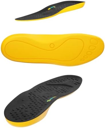 Sushn3D Plantar Fasciitis Insoles Arch Support Insoles for Men Women, Pain Relief Orthotic Inserts Memory Foam Inserts Relieve Flat Feet, High Arch, Foot Pain, Men 6-7 1/2 | Women 8-9 1/2