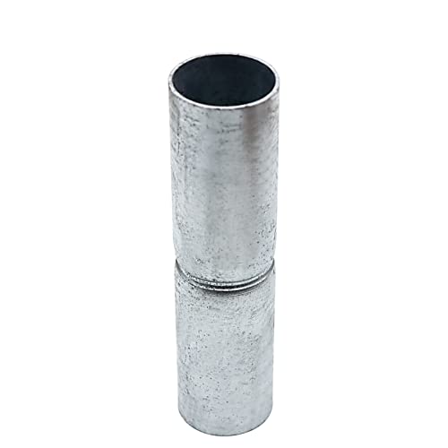 Evecad 4 Pieces Top Rail Fence Sleeve, 1-3/8" X 6" Chain Link Fence Top Rail Connector, For Heavy-Duty Chain Link Fence Hardware Pipe, Chain Link Fence Top Rail Adapter #TOP1