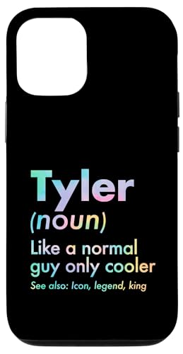 Tyler Like A Normal Guy Only Cooler Legend King �t�@�[�X�g�l�[�� �X�}�z�P�[�X iPhone 12/12 Pro �p