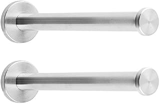 NELXULAS Brushed Stainless Steel Bath Towel Robe Hooks Single Super Heavy Duty Wall