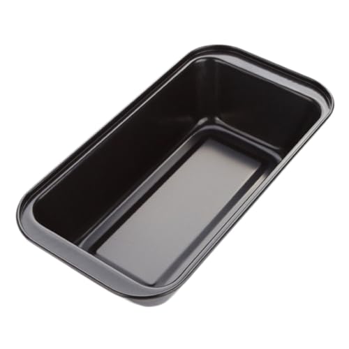 Ciieeo 1 PC Non Stick Carbon Steel Rectangular Cake Mold Thickened Baking Tray for Cakes Cheesecakes and More Bakeware for Home Kitchen Use Black