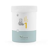 PFLÜGER Schüßler Salze Nr. 1 Calcium fluoratum D12 - 1000 Tabletten - Das Salz der Haut und des Bindegewebes - glutenfrei