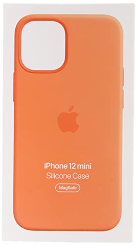 Apple Silicone Case with MagSafe (for iPhone 12 mini) - Kumquat