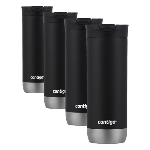 Contigo Huron 16oz Vacuum-Insulated Travel Mug (Pack of 4)