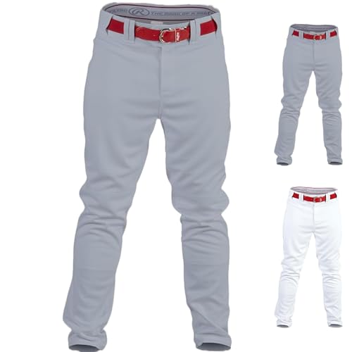 Image of Rawlings PRO 150 Series Baseball Pant | Full Length Semi-Relaxed Fit | Adult Sizes | Piped Color Options
