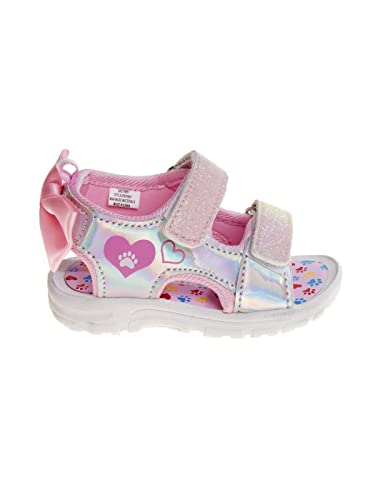 Image of Rugged Bear Girls Sport Active Summer Open Toe Sandals (Toddler)