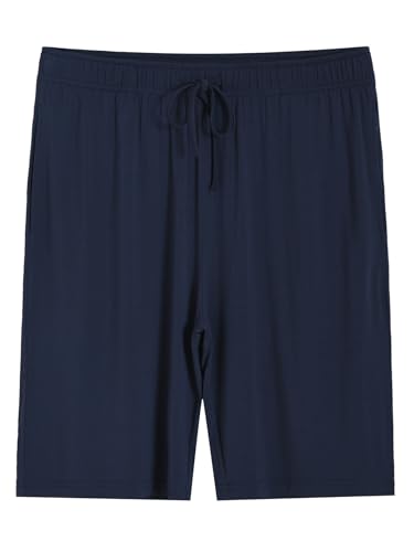 Latuza Men's Bamboo Viscose Button Down Pajama Set Shorts Pjs3