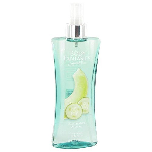 Body Fantasies Signature Cucumber Melon by Parfums De Coeur Body Spray 8 oz Women