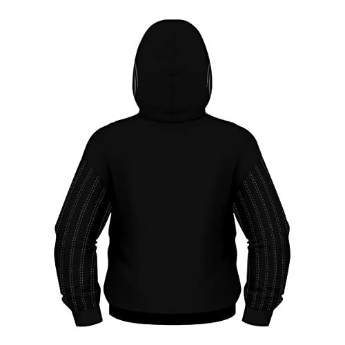 Kids Black White Troopers Inspired Pullover Zip up Hoodie Sports Sweatshirt Casual Jacket Unisex2