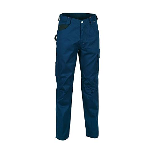 Cofra V061-0-02A.Z56 Pantaloni, Drill" Blu Navy/Nero, 56