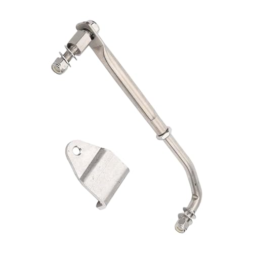 MagiDeal Outboard Motor Steering Lever Arm Heavy Duty Steering Guide Adjustable Rod Connecting Rod for 15-200HP Boat Engine Parts