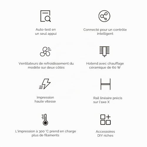 Imprimante 3D Creality Ender 3 V3 KE - Vue d'ensemble et qualité de fabrication