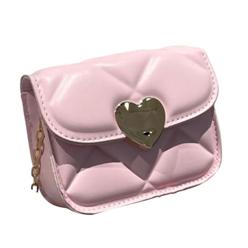 GMBYLBY Bolsos de Hombro Acolchados Bolso Bandolera para Mujer con Correa de Cadena para Hombro Práctico Monedero de Viaje para Varias Ocasiones Bolso Bandolera Elegante