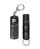 Zarc VEXOR Safety Kit Black Pepper Spray Police Strength with Black Self Defense Safety 130db...