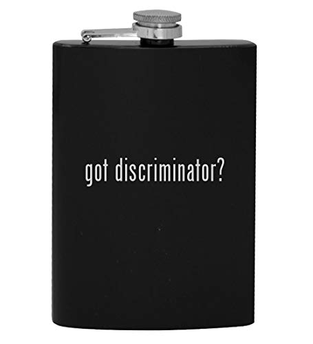 got discriminator? - 8oz Hip Drinking Alcohol Flask