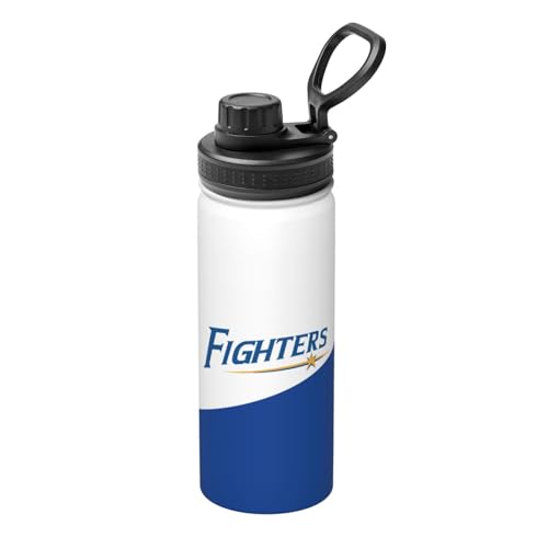 北海道日本ハムファイターズ 水筒 スポーツボトル ステンレスボトル 真空断熱 保温 保冷 直飲み 大容量 軽量 アウトドア 通勤 通学 男女兼用 530ml