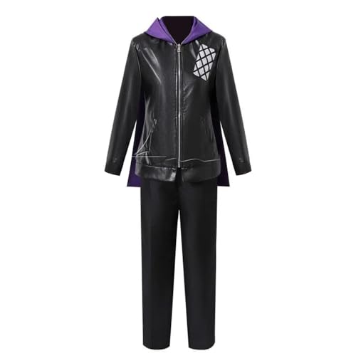 YLEAFUN Kaneki Ken Cosplay Costume Black Battle Uniform Full Set with Mask Kirishima Ayato Anime Cosplay Outfit for Halloween