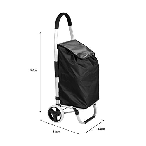 axentia Einkaufstrolley, faltbar, Transportwagen für Getränkekisten, ca. 55 l – Bild 7