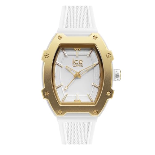 Ice-Watch - ICE boliday White gold - Montre blanche pour femme avec bracelet en silicone - 023318 (Medium)