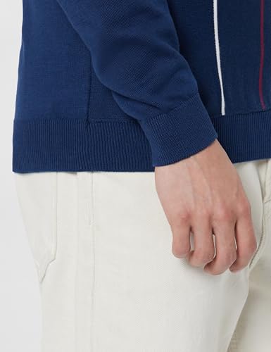 Image of Van Heusen Men's Luxury Sports Regular Fit Full Sleeve Crew Neck Sweater | Sophisticated Flair | Super Premium Fabric