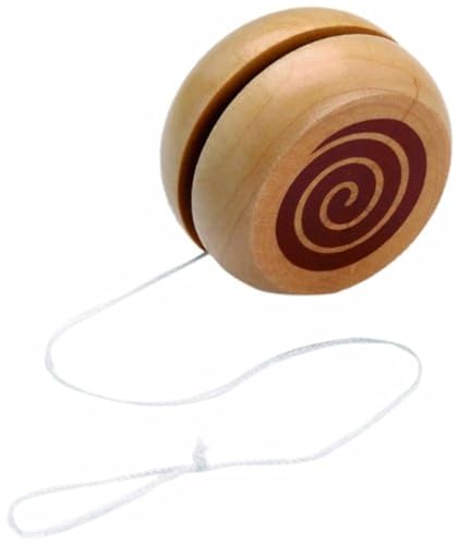 Cayro - Yoyó - + 8 Años - Modelo Tradicional de Madera - Juego Clásico de Mesa - Ideal para Niños y Adultos - Caja Retro y 1 Bolsa de Tela - 1 Jugador