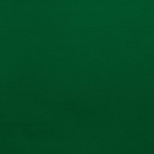 KIYOHARA 無地 生地 オックス 綿 約110cm幅X1mカット col.GR2 緑 入園入学セットのレシピ付き TY-24 手芸 ハンドメイド用品