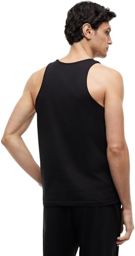 Tommy Hilfiger Herren 3P Tank Top UM0UM03867 Tank Top, Schwarz (Black/Black/Black), S 4