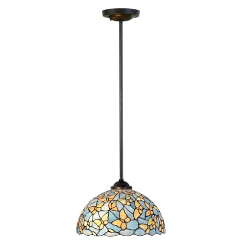 Lampe Suspendue Tiffany Fly Away pour sublimer un salon sombre