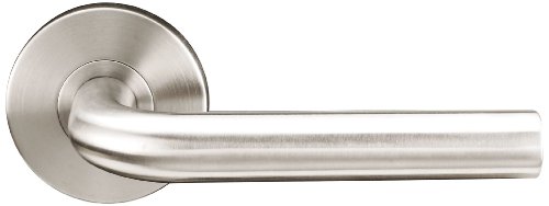 INOX RA101DL-32D RA Round Door Lever, Satin Stainless Steel