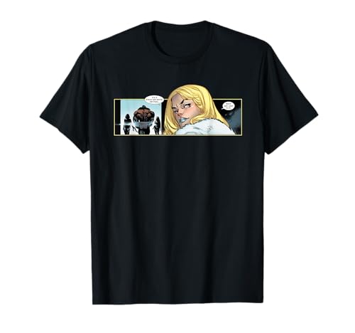 T-shirt Emma Frost Marvel House of X en tissu respirant pour fan de bande dessinée