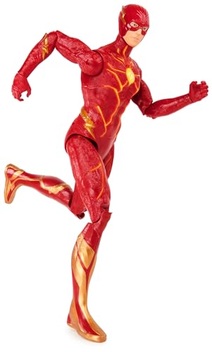 DC Comics - The Flash Speed Force Action-Figur zum Kinofilm, 30 cm, mit 15+ Licht- und Geräuscheffekten, ab 3 Jahren