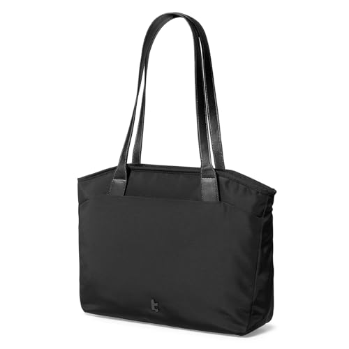 tomtoc Laptop Tote Bag for Women, 15-16 Inch Laptop Work Bag with Device Compartment for MacBook, 12.5L Medium Capacity Office Computer Shoulder Bag Briefcase for Business Travel College Teacher