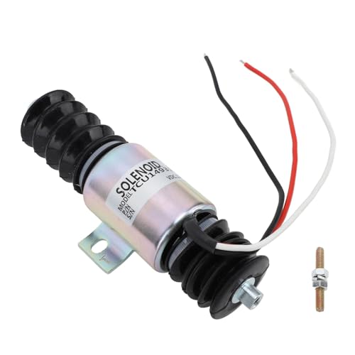 Électrovanne d'arrêt de carburant anti-interférence pour système hydraulique - 6
