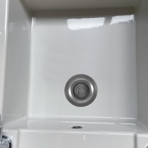 Colador para fregadero de cocina de acero inoxidable miniatura 7