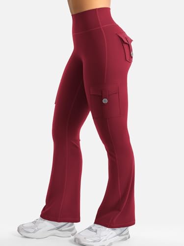 Image of YEOREO CoreFlex Women Workout Flare Leggings