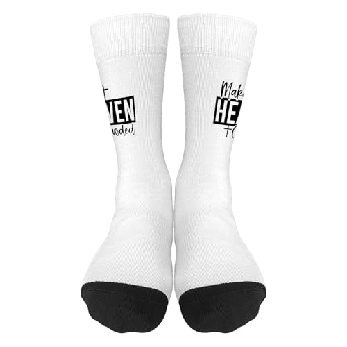 make heaven crowded half calf sock for daughter3