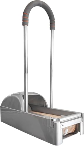 FBJAMZ Máquina de película de zapatos totalmente automática con reposabrazos, máquina automática de moldeo de zapatos, máquina de película desechable para zapatos con reposabrazos (plata)