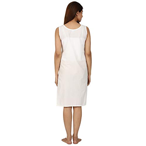 Image of Cotton Rich Camisole Slip for Women | Long Kurti Slip /Suit Slip /Camisole Slip Knee Length Inner(Long Inner)