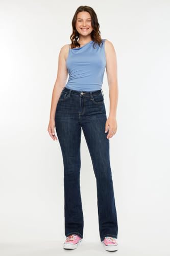SALT TREE Kancan - Janice High Rise Bootcut Jeans - Curvy - kc20097dcv4