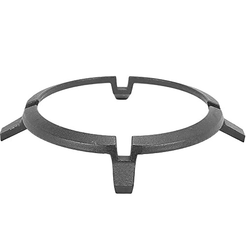 Gokelomg 1 StüCk Black Wok Stand Fonte Fer Wok Pan-Support Support Rack pour brûleurs Gaz Champs Cuisinière Cuisinière Cuisine Fournitures Outils Accessoires