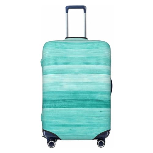 VOSERY Travel Luggage Cover - Teal Turquoise Washable Suitcase Covers Protector Fits 18-32 Inch Luggage